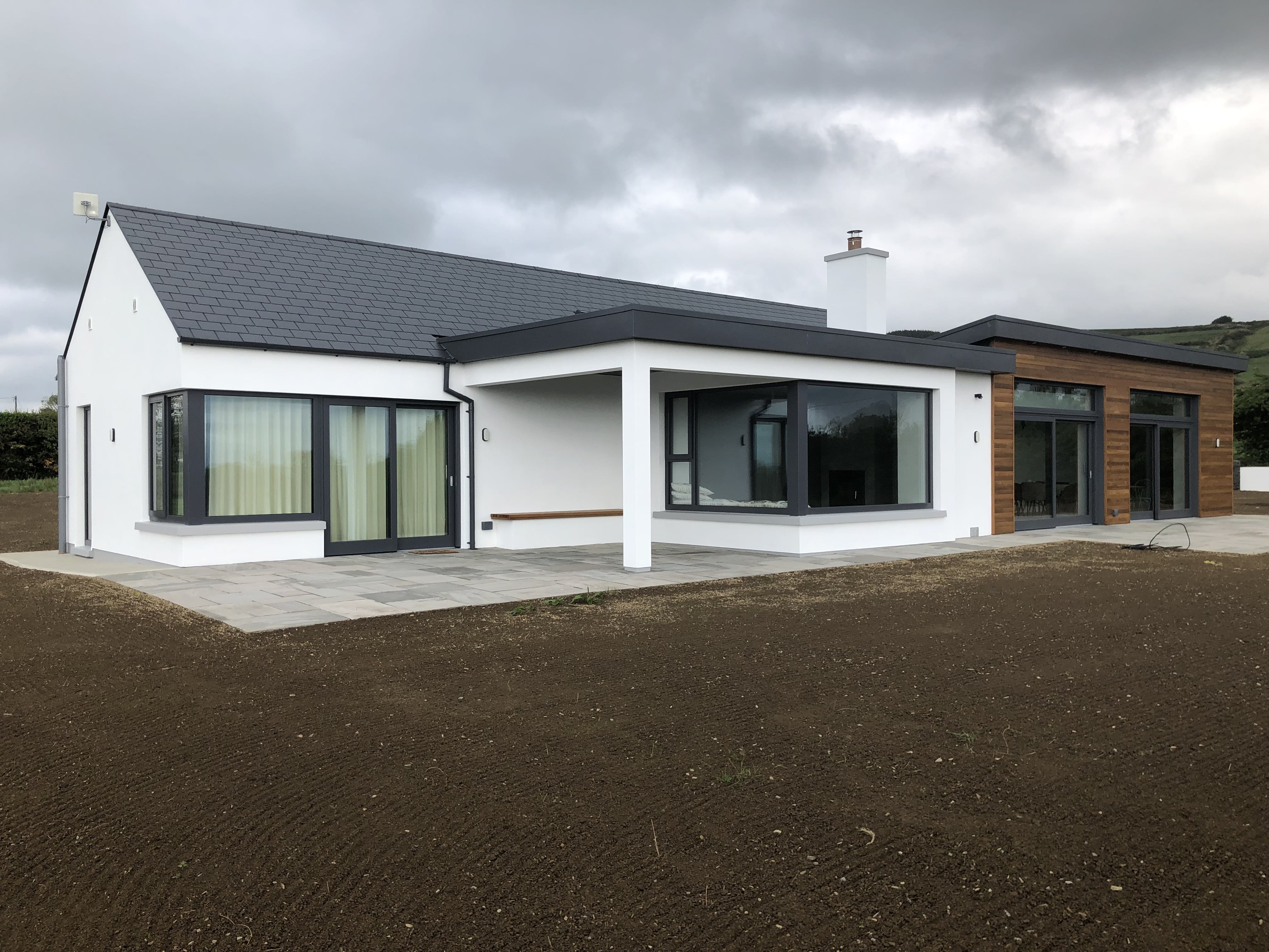 Photo of completed house number 2 in Farranfore