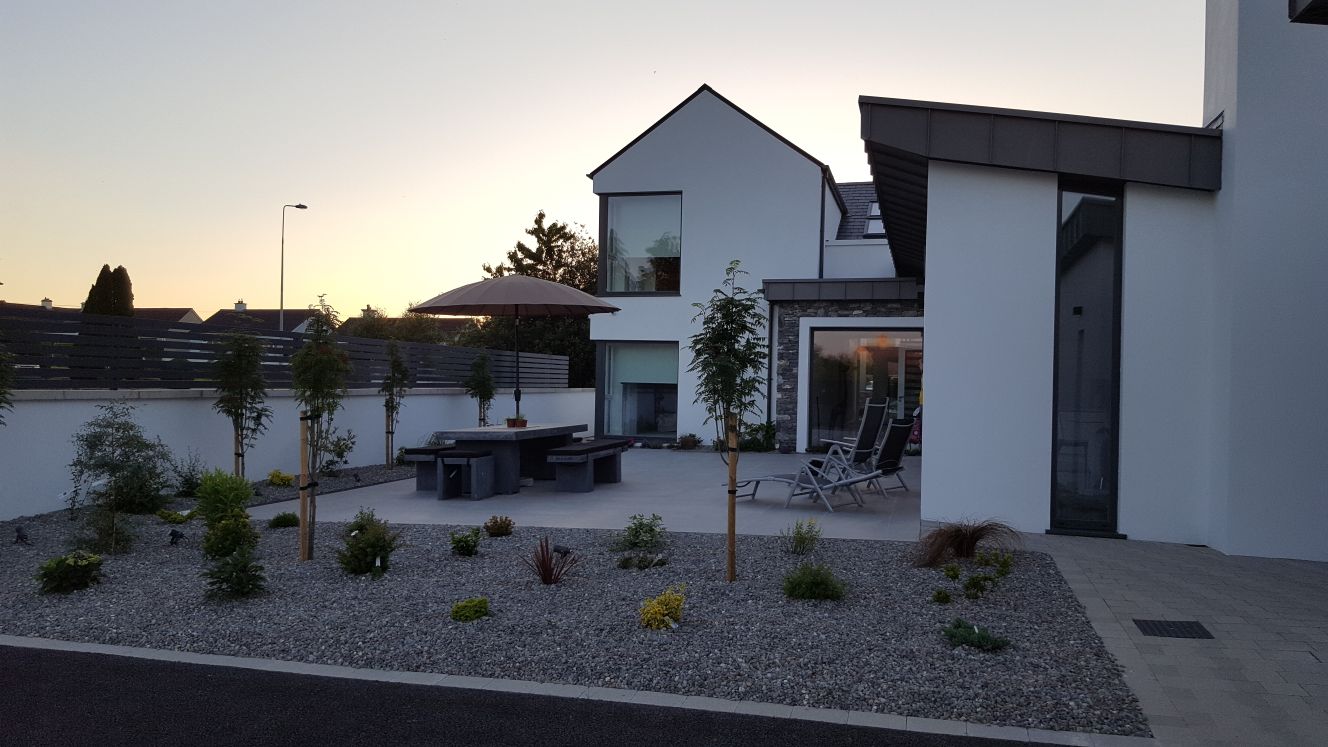 Photo of completed house number 1 in Castleisland