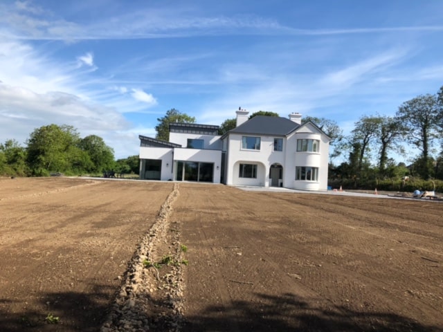 Photo of completed house in Listowel